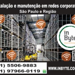 Instalação, manutenção em redes, cabeamento, estruturado, São Paulo, SP,  redes corporativos, reorganização, dados, cftv